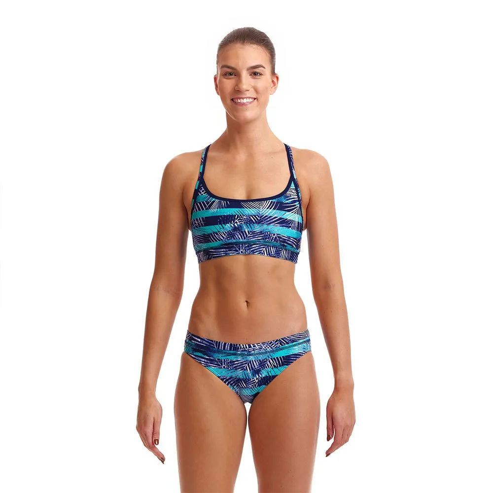 Funkita Sports Palm Pilot Bikini Botten female, Multi / navy, AUS 8