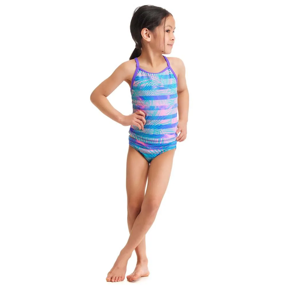 Funkita Swim Steady Pastel Palm Tankini male, Blue / multi, 14Y Funkita Swim Steady Pastel Palm Tankini male, Blue / multi, 14Y