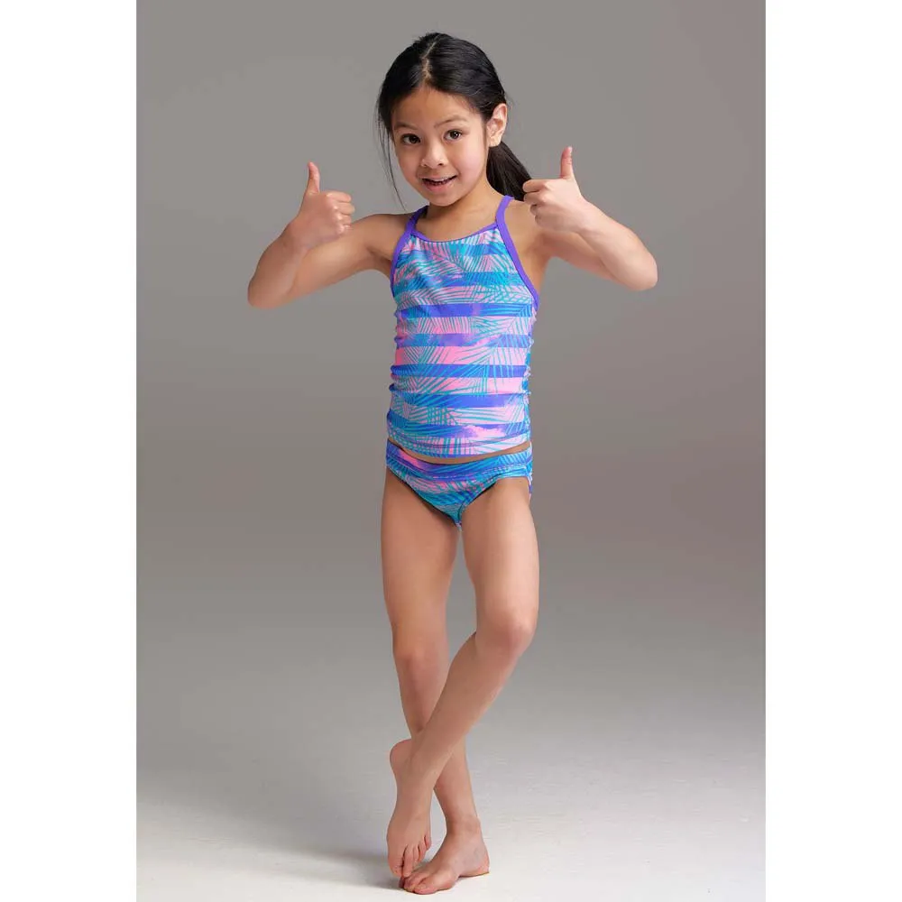 Funkita Swim Steady Pastel Palm Tankini male, Blue / multi, 14Y Funkita Swim Steady Pastel Palm Tankini male, Blue / multi, 14Y