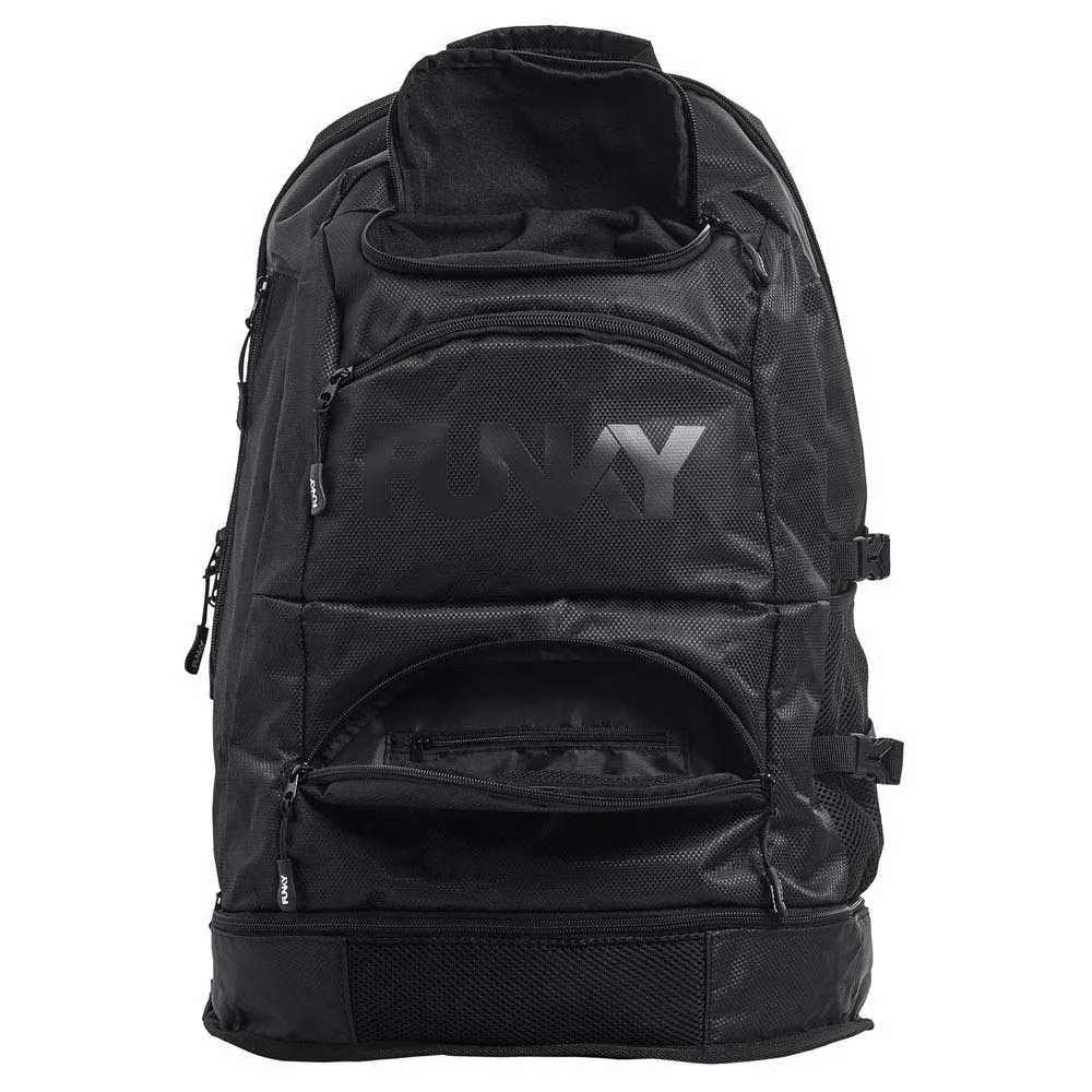 Funky Trunks Expandable Elite Squad Ryggsäck unisex, Back to black, One Size Funky Trunks Expandable Elite Squad Ryggsäck unisex, Back to black, One Size