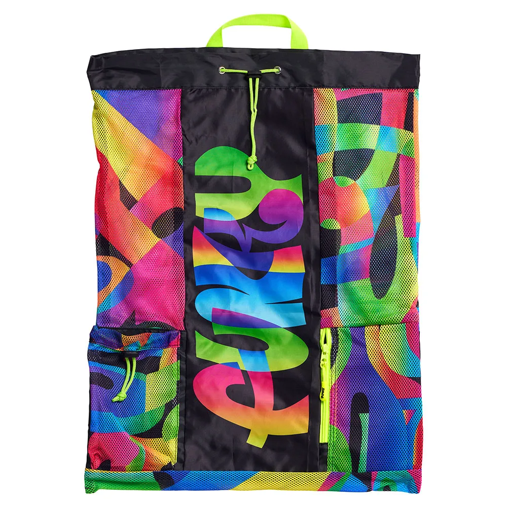 Funky Trunks Gear Up Mesh Ryggsäck unisex, Colour funk, One Size
