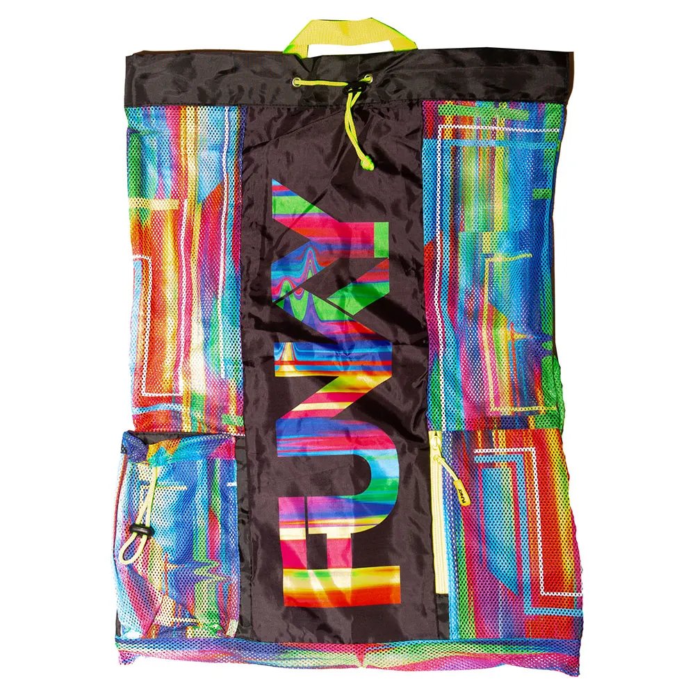 Funky Trunks Gear Up Nätpåse unisex, The glitch, One Size Funky Trunks Gear Up Nätpåse unisex, The glitch, One Size