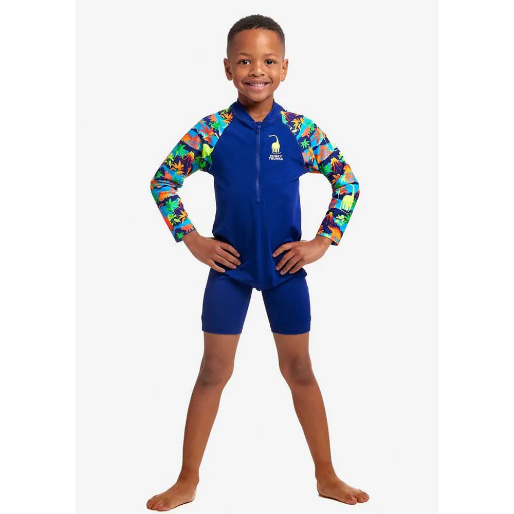 Funky Trunks Go Uv-skyddande Sparkdräkt Med Lång ärm För Barn unisex Funky Trunks Go Uv-skyddande Sparkdräkt Med Lång ärm För Barn unisex