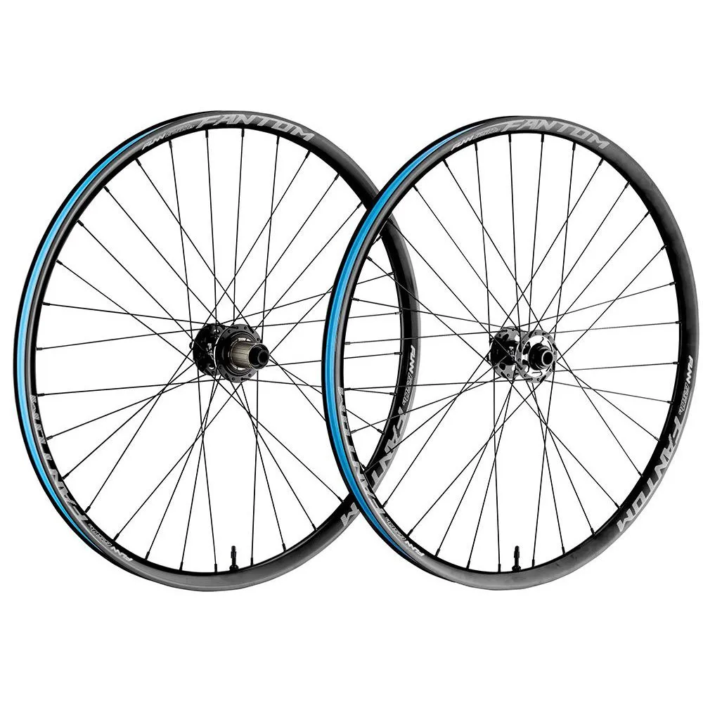 FUNN Fantom 27.5´´ 12s Boost Tubeless Mtb-hjulset, Black, 15 x 110 / 12 x 148mm, Shimano/Sram HG