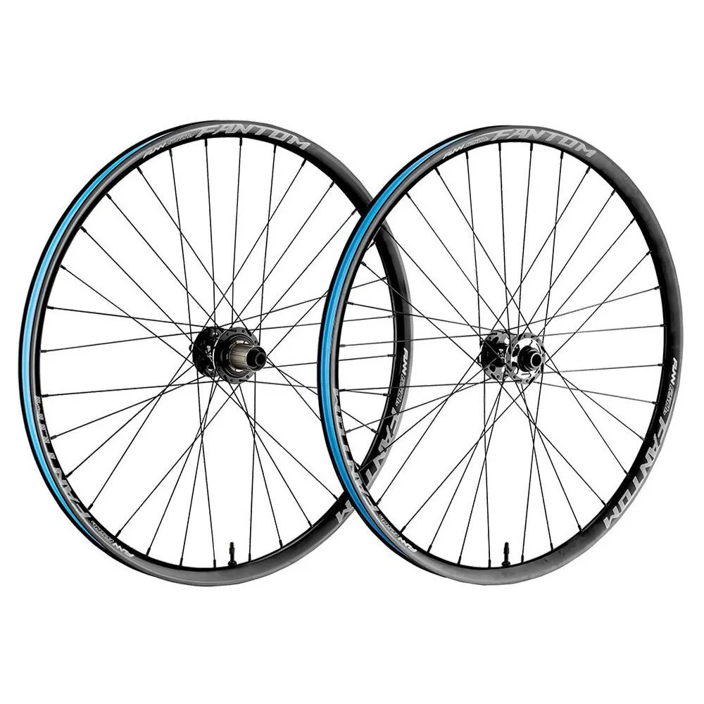FUNN Fantom 29´´ 6b Disc Boost Mtb-hjulset, Black, 15 x 110 / 12 x 148mm, Shimano Micro Spline