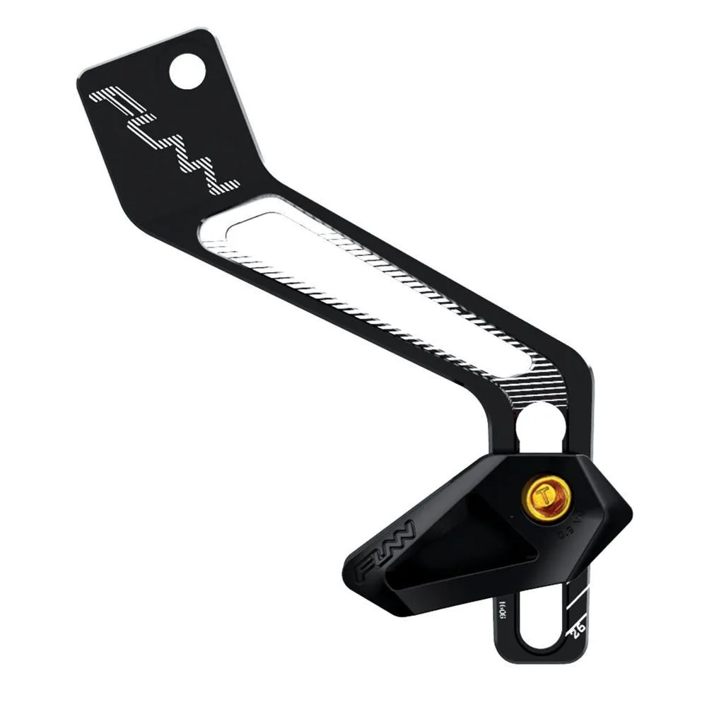 FUNN Zippa Lite 26/36t D-type Kedjeguide, Black, One Size