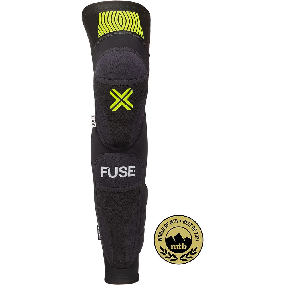 FUSE Omega 100 Knäskydd/benskydd, Black FUSE Omega 100 Knäskydd/benskydd, Black