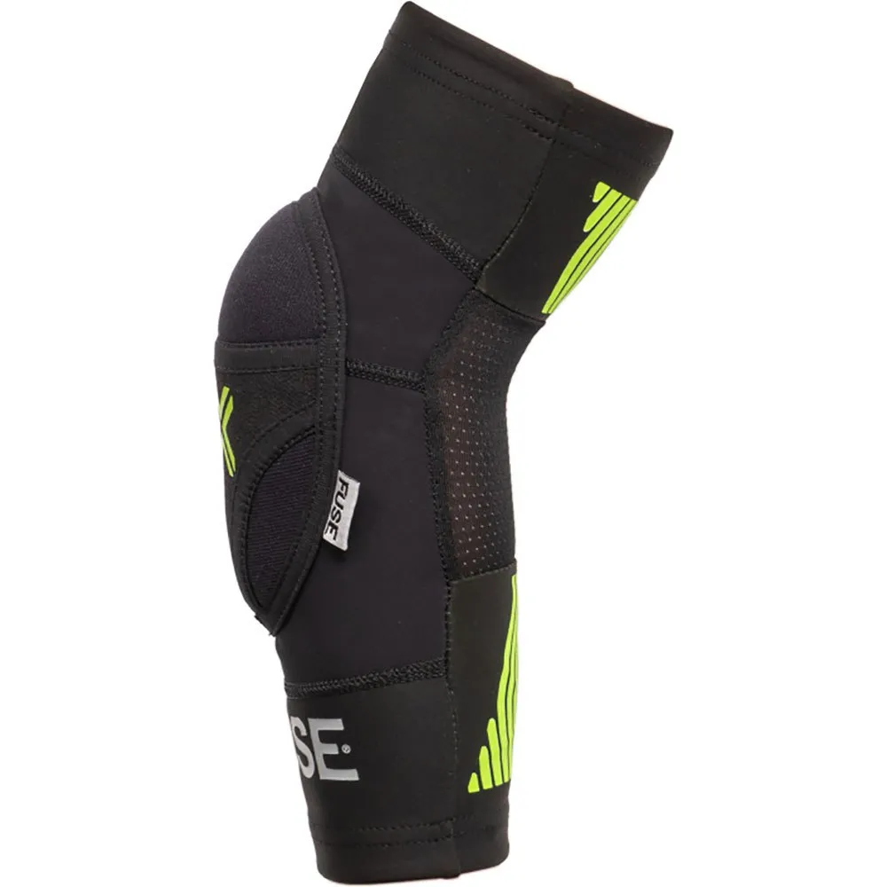 FUSE Omega Kids Armbågsskydd, Black / neon yellow FUSE Omega Kids Armbågsskydd, Black / neon yellow