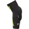 FUSE Omega Kids Armbågsskydd, Black / neon yellow