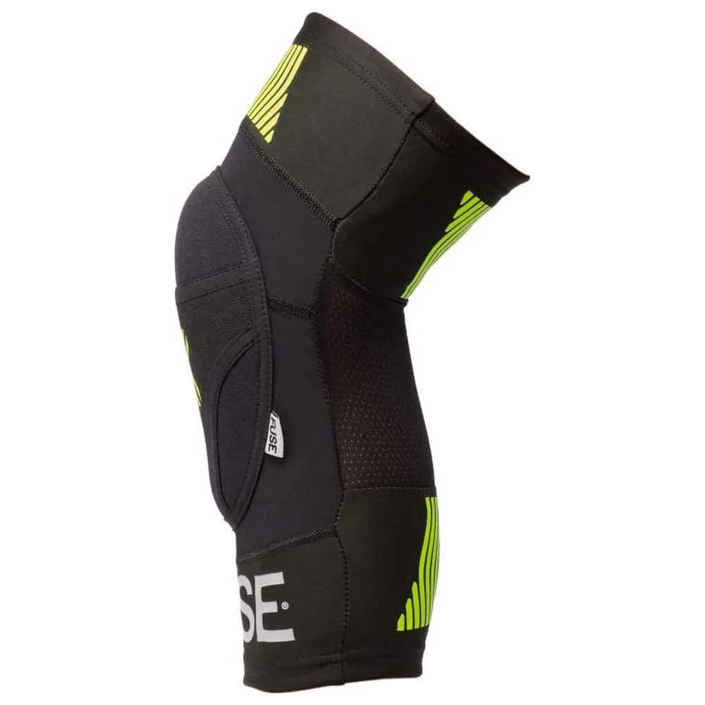 FUSE Omega Knäskydd, Black / yellow