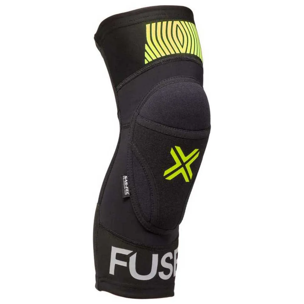 FUSE Omega Knäskydd, Black / yellow