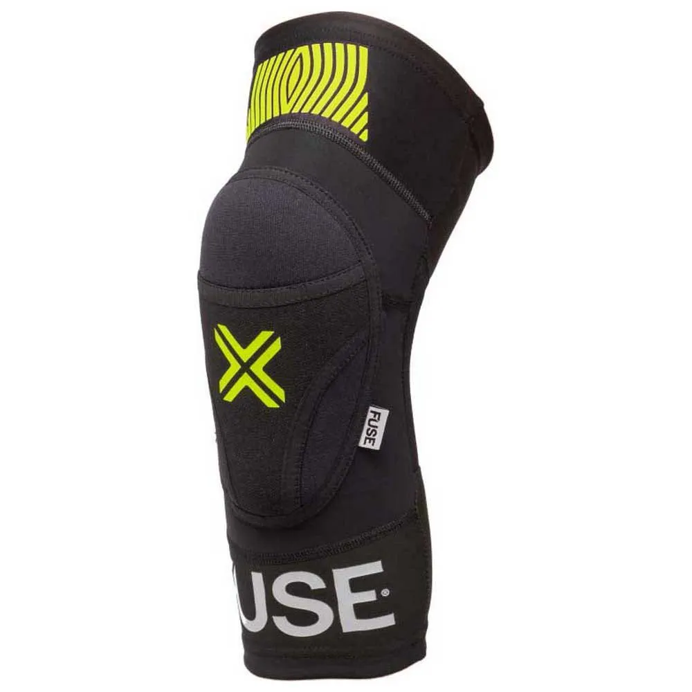 FUSE Omega Knäskydd, Black / yellow