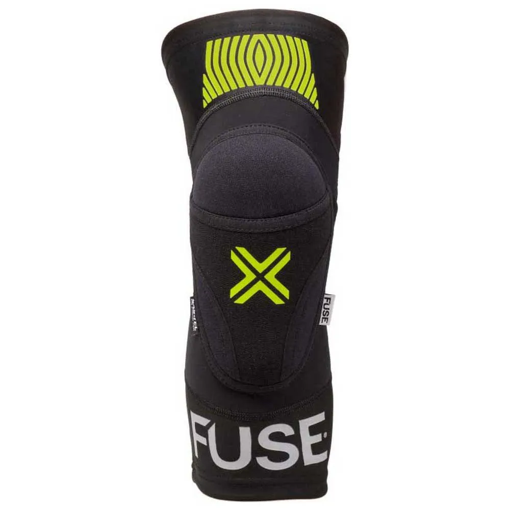 FUSE Omega Knäskydd, Black / yellow