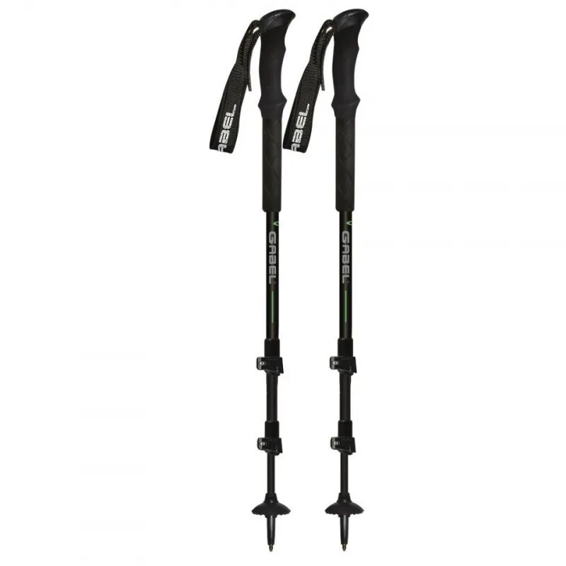 Gabel Classic Vertigo Fl Stavar, Black / green, 64-142cm