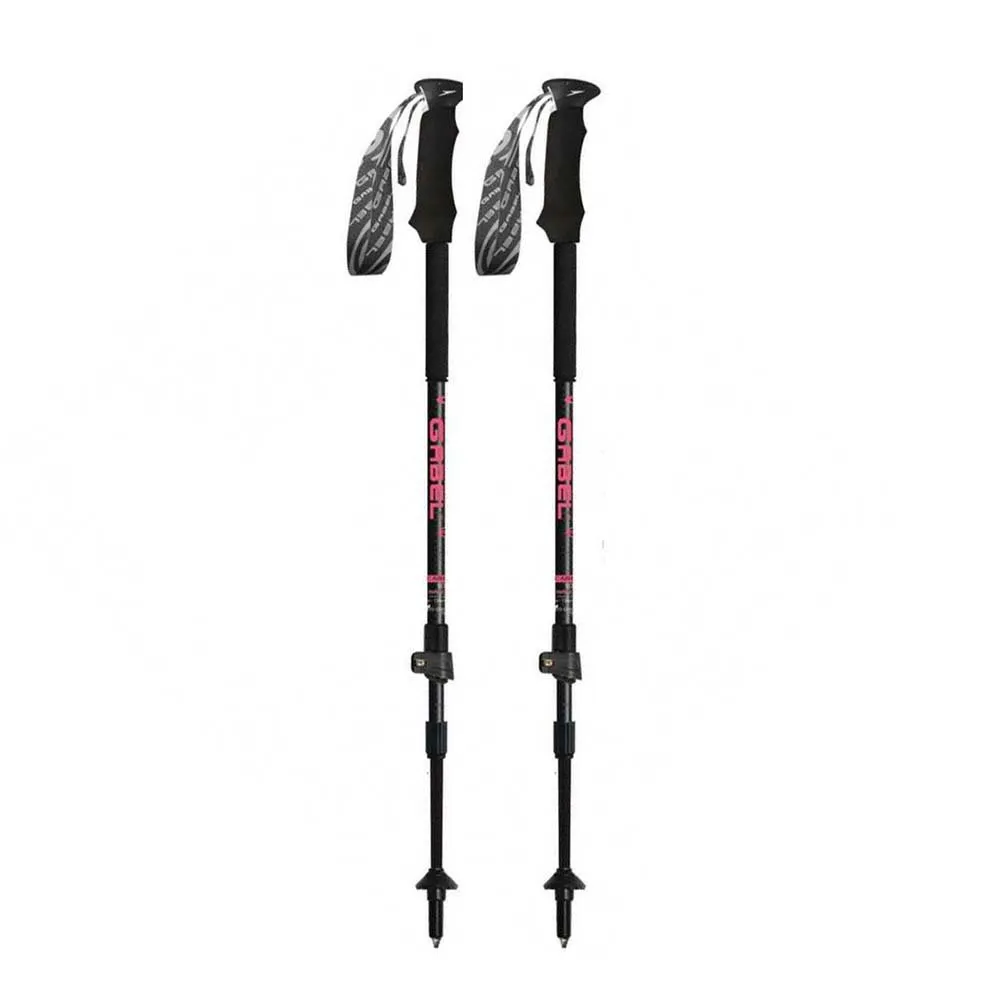 Gabel Escape Carbon Tour Lite Ai Stavar, Black / pink, 59-131cm