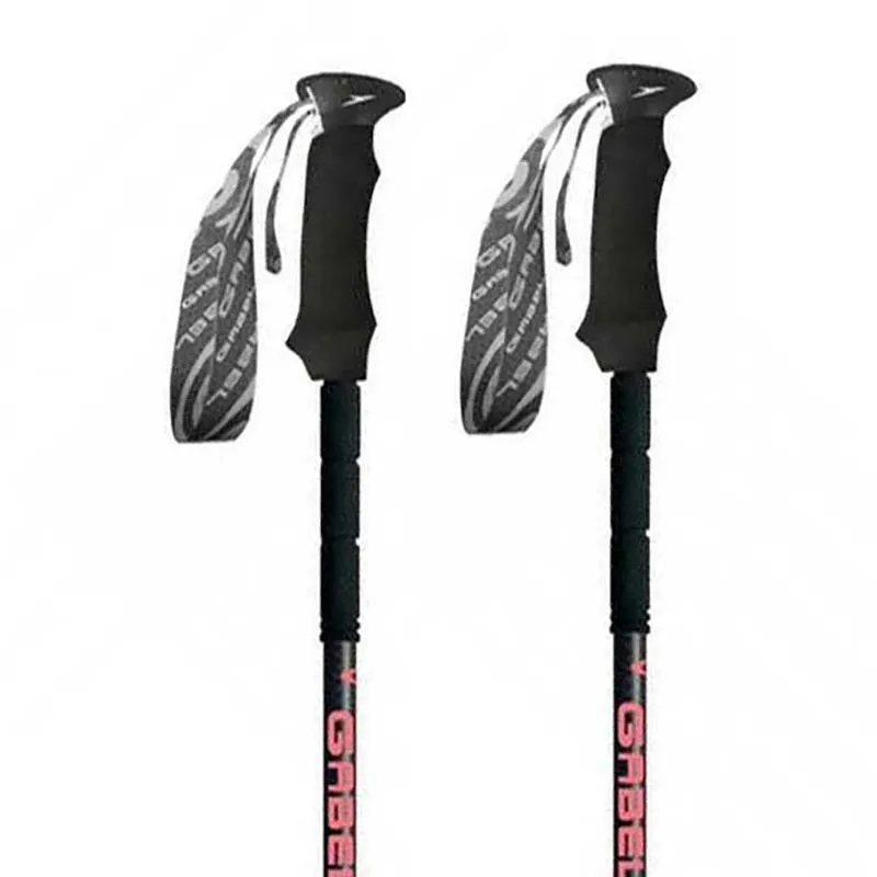 Gabel Escape Carbon Tour Lite Stavar, Black / pink, 59-131cm