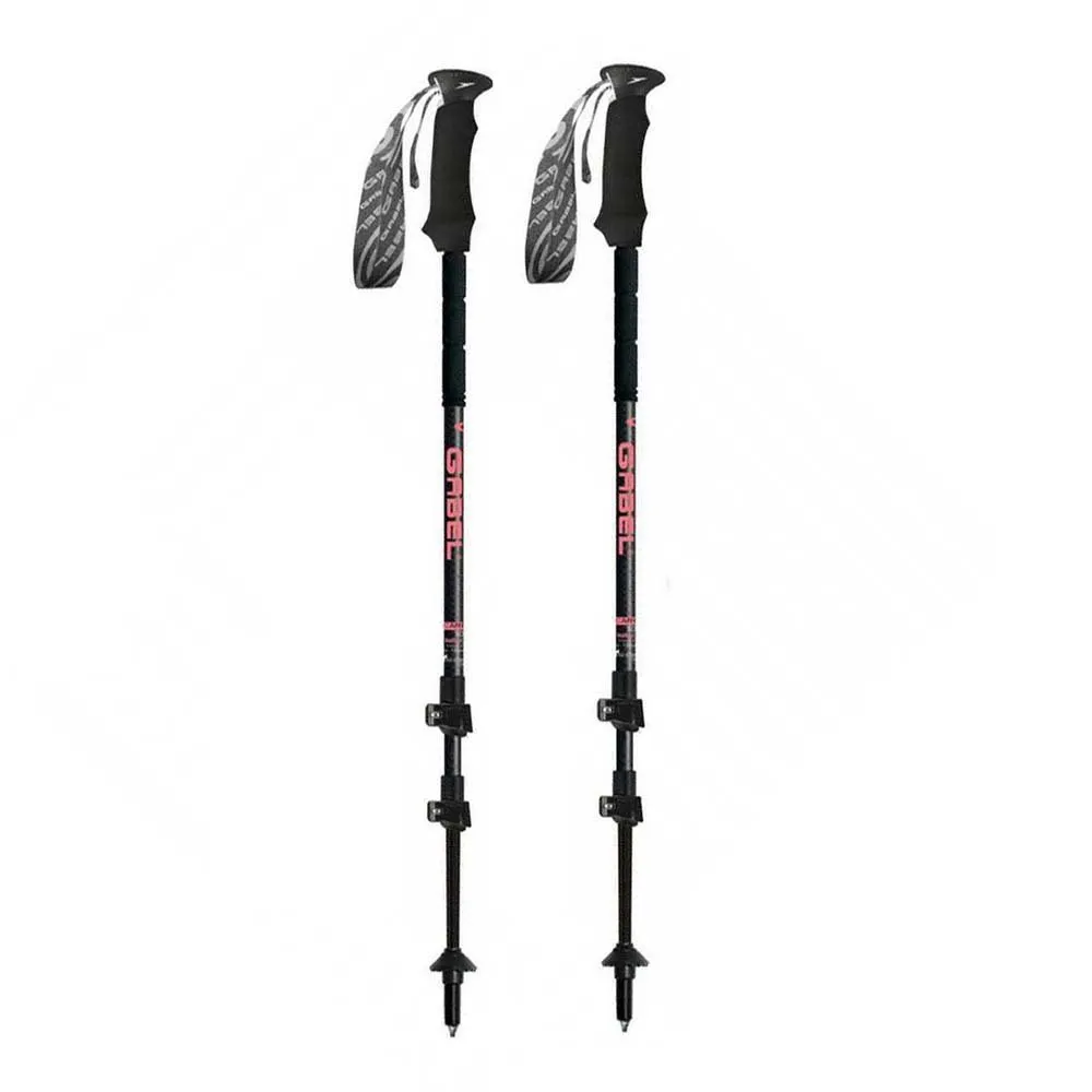 Gabel Escape Carbon Tour Lite Stavar, Black / pink, 59-131cm