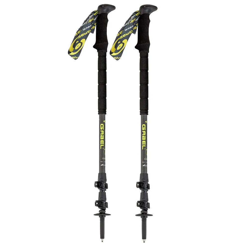 Gabel Multigrip Carbon Fl Ef Stavar, Black / yellow, 66-144cm