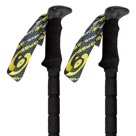 Gabel Multigrip Carbon Fl Ef Stavar, Black / yellow, 66-144cm