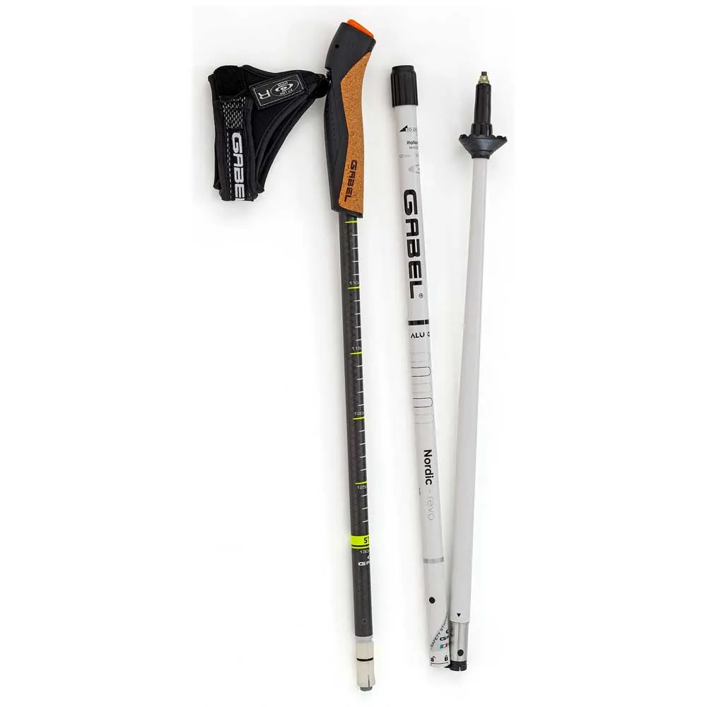 Gabel Nordic Revo Stavar, White, 52-130cm