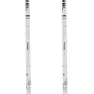 Gabel Nordic Revo Stavar, White, 52-130cm