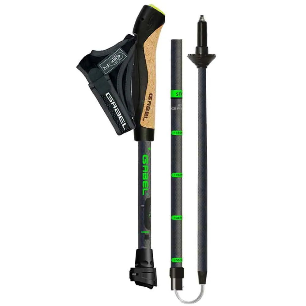 Gabel Springbok Xts Stavar, Black, 105-120cm