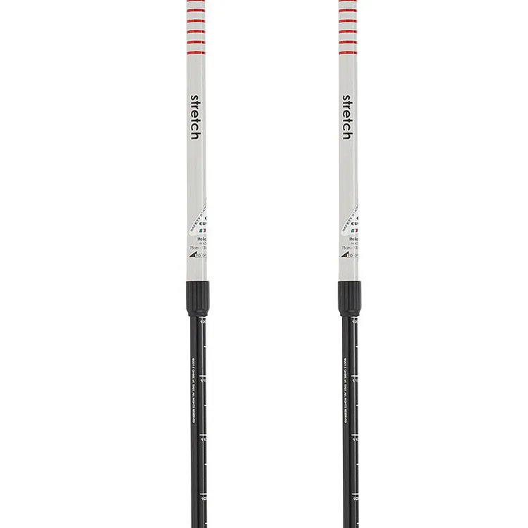 Gabel Stretch Ice Stavar, White, 75-130cm