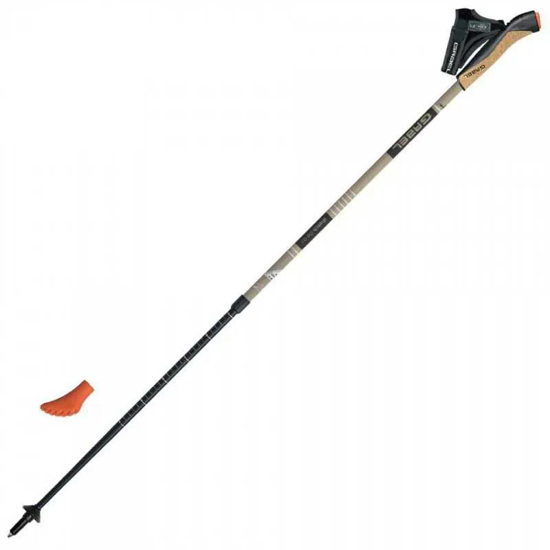 Gabel Stretch Lite Alu Extensible 2 Stavar, Sand, 75-130cm