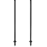 Gabel Viiper Re-volution Stavar, Black, 105-130cm