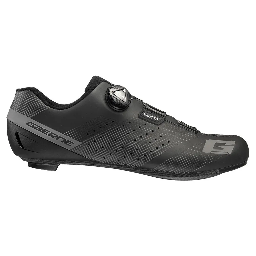 Gaerne Carbon G.tornado Wide Landsvägscykelsko, Matt black Gaerne Carbon G.tornado Wide Landsvägscykelsko, Matt black