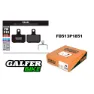 Galfer 513 Advanced Skivbromsbelägg 30 Enheter, Black, One Size