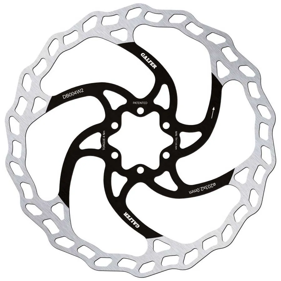 Galfer 6b 2 Mm Bromsskiva, Silver, 203mm