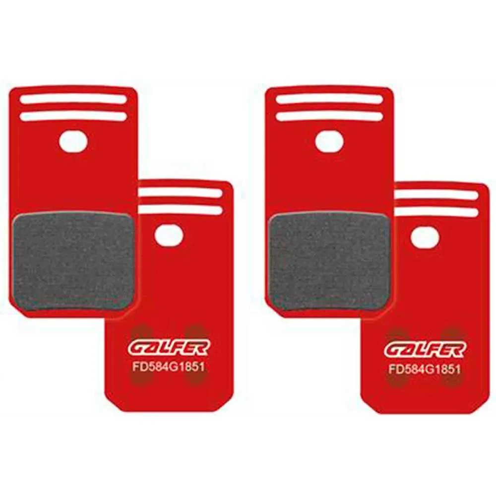 Galfer Bremsbeläge Disc Advanced für Magura, Red, One Size