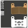 Galfer Fd325-g1375r Sintradbromsbelägg, Black, One Size