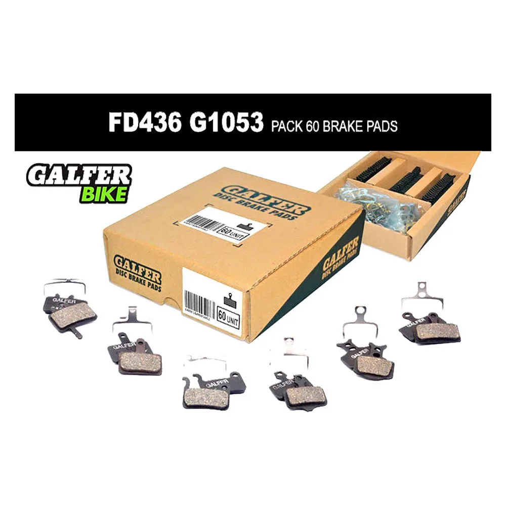 Galfer Magura Mt2/mt4/mt6/mt8 Standard Skivbromsbelägg 60 Enheter, Black, One Size Galfer Magura Mt2/mt4/mt6/mt8 Standard Skivbromsbelägg 60 Enheter, Black, One Size