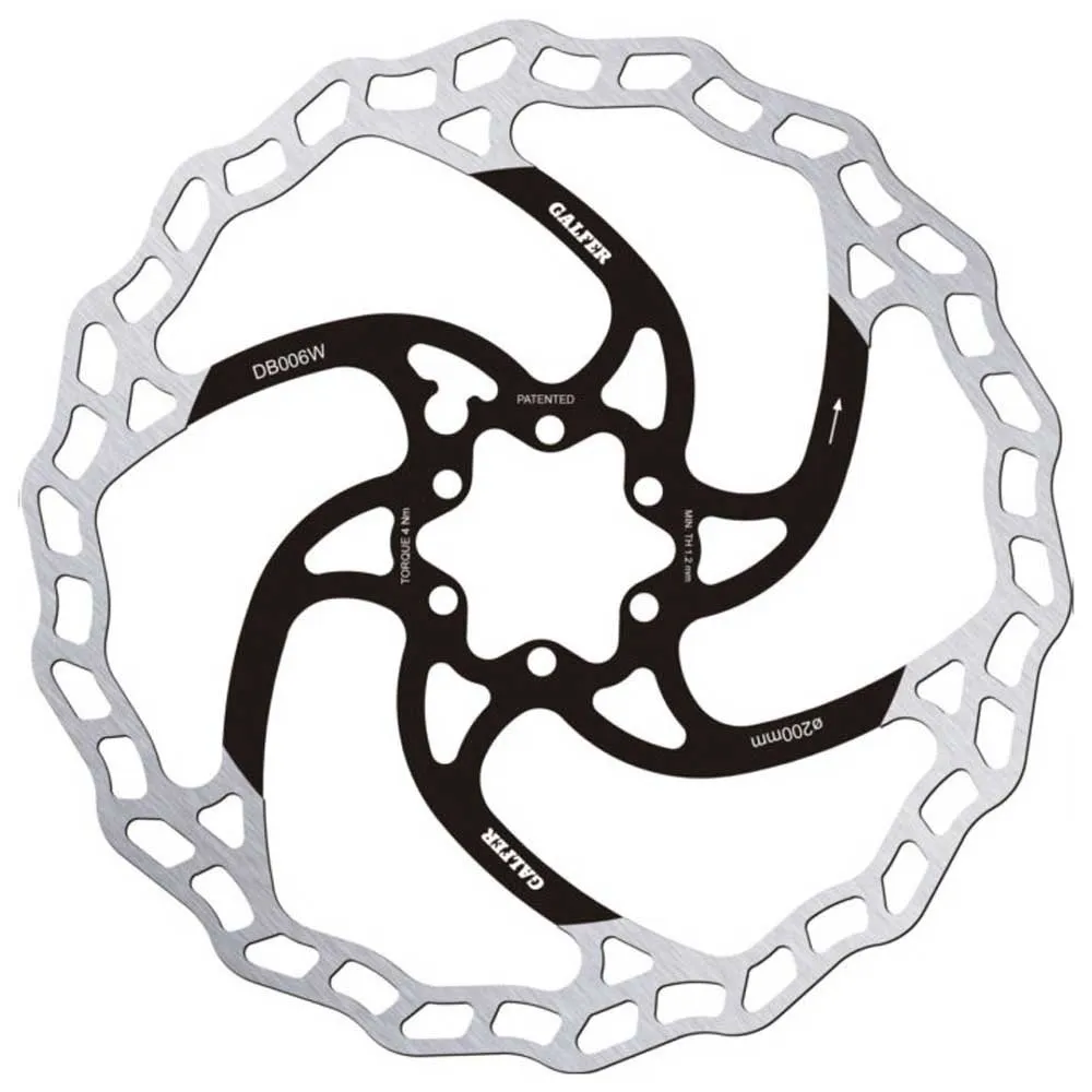 Galfer Wave 6b 2.0 Mm Bromsskiva, Silver, 200mm Galfer Wave 6b 2.0 Mm Bromsskiva, Silver, 200mm