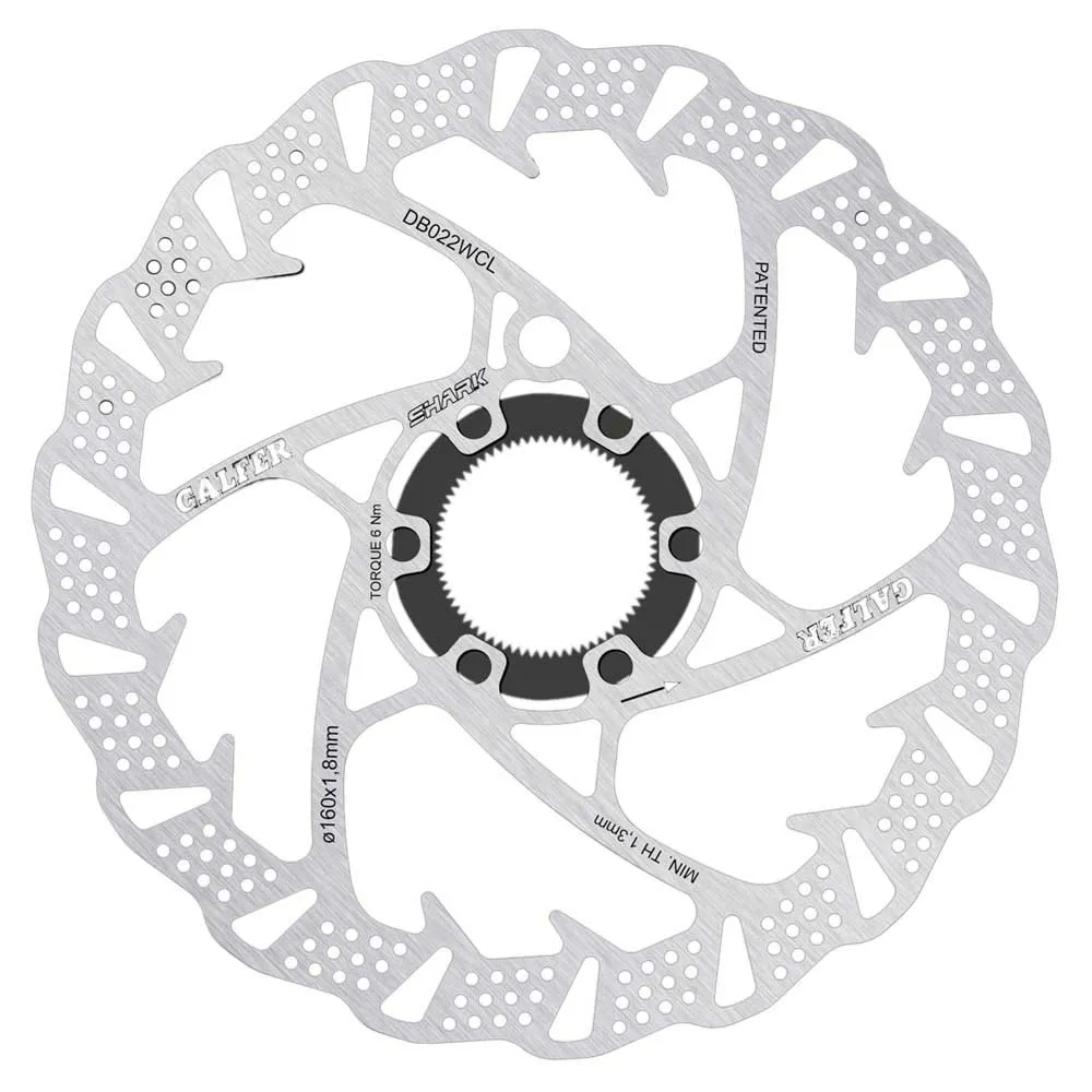 Galfer Wave Db022wcl Center-lock System Bromsskiva, Aluminum, 160 x 2.0mm