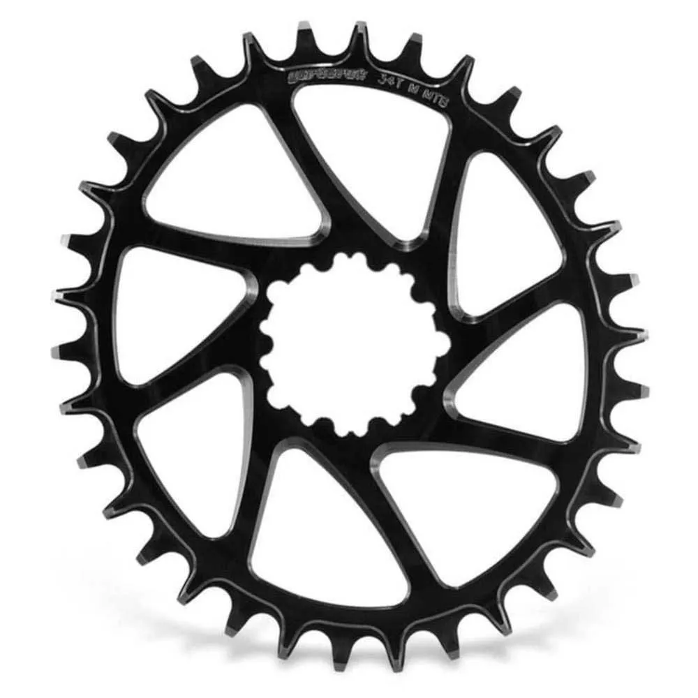 Garbaruk Bb30 Ovalt Kedjehjul, Black, 26t