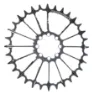 Garbaruk Dm Mtb Sram 8-bolt Boost Ovalt Kedjehjul
