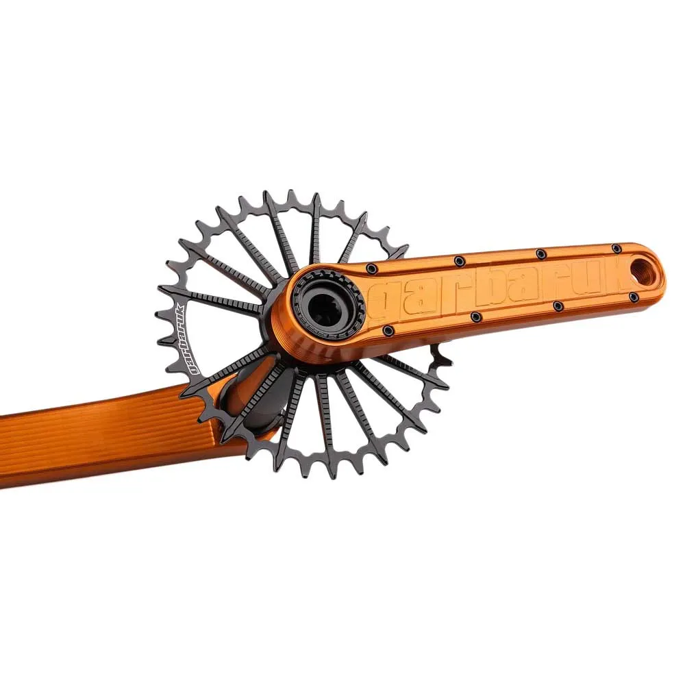 Garbaruk Enduro 30mm Vevarm, Silver / blue, 165mm