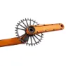 Garbaruk Enduro 30mm Vevarm, Silver / blue, 165mm