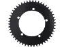 Garbaruk Kettenblatt Aero Round 5-Arm 130 mm Lochkreis, Black, 50t