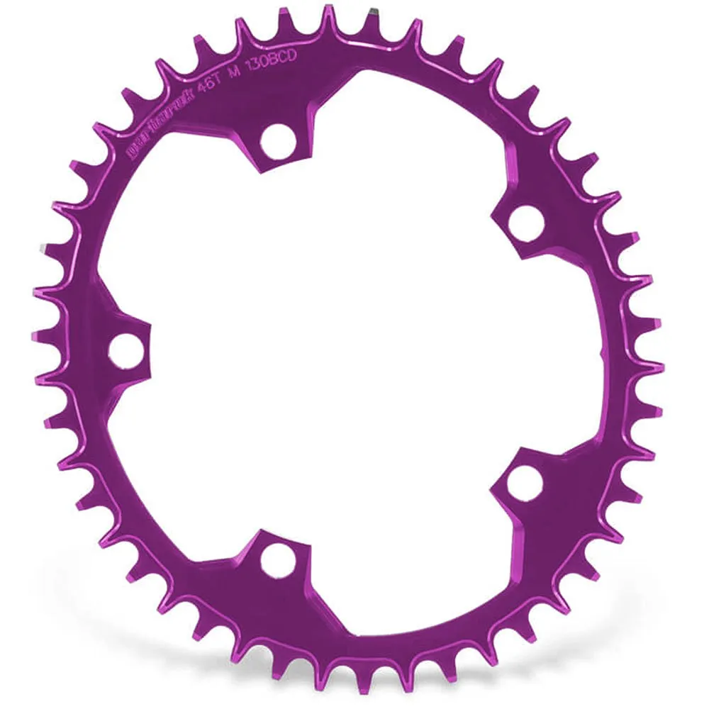 Garbaruk Ovalt Kedjehjul, Violet, 44t
