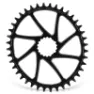 Garbaruk Road/gravel Dm Kedjehjul, Black, 46t