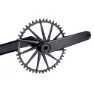 Garbaruk Road/gravel Vevarm, Black / black, 175mm
