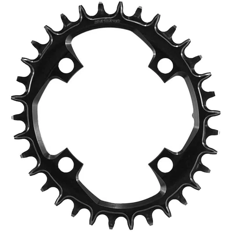 Garbaruk Sram 94 Bcd Ovalt Kedjehjul, Black, 34t