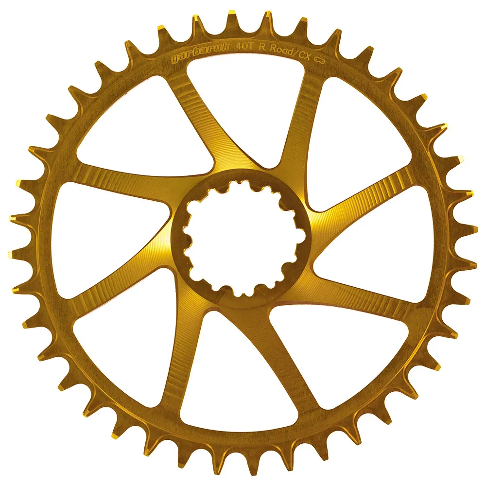 Garbaruk Sram Gxp/dub Road/cx Round Kedjehjul, Gold, 40t