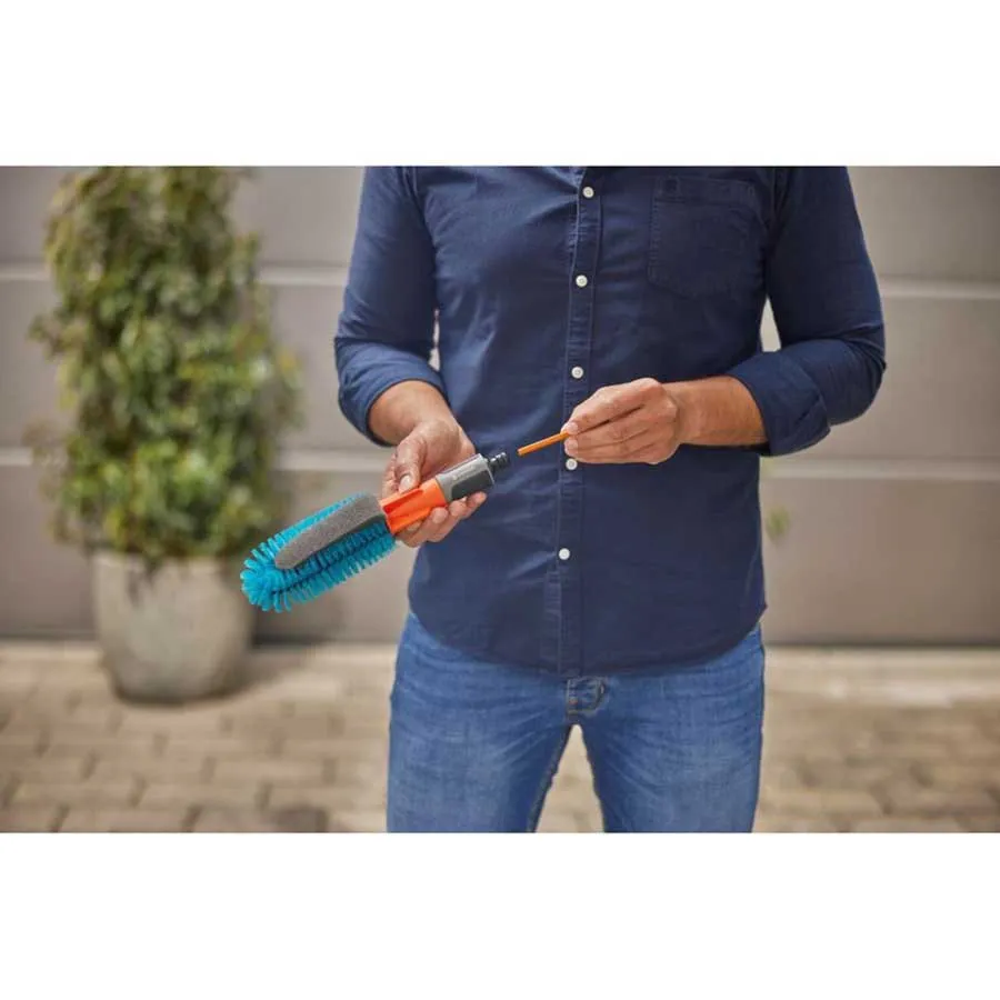 Gardena Cleansystem Rengöringsborste, Grey / blue / red, One Size Gardena Cleansystem Rengöringsborste, Grey / blue / red, One Size