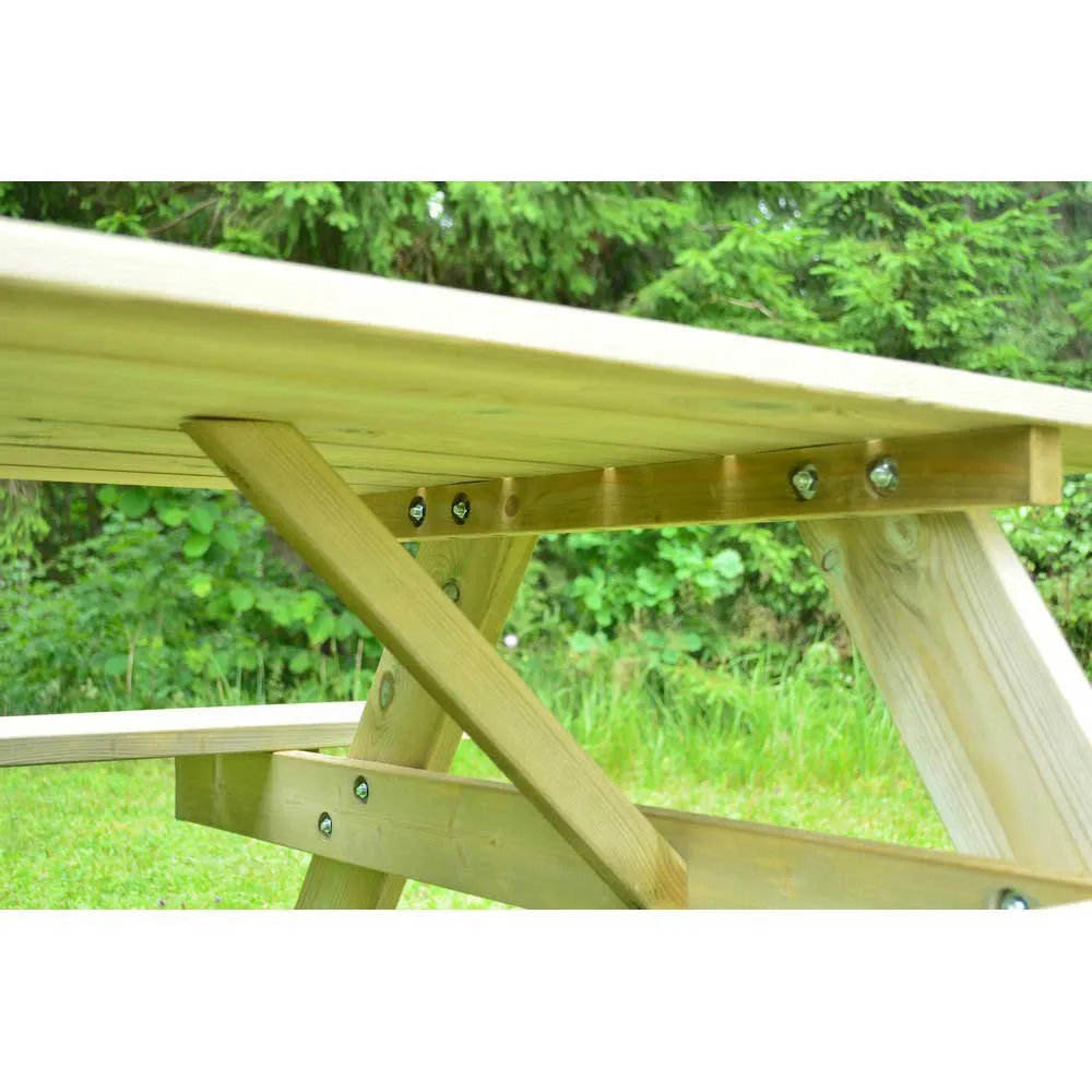Gardiun Essential Picnic Bord unisex, Wooden, 165 x 154 x 75cm