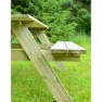 Gardiun Essential Picnic Bord unisex, Wooden, 165 x 154 x 75cm